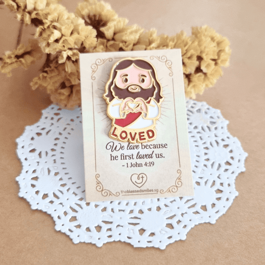 Jesus Enamel Pin