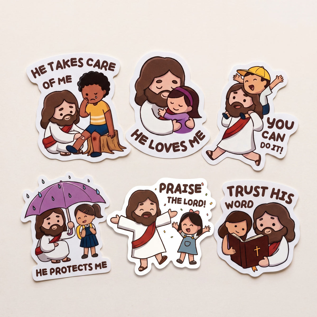 Jesus Loves Little Ones Special Pack (6pcs)