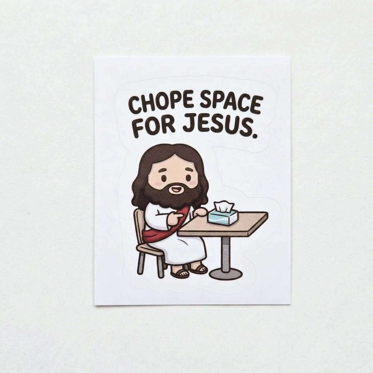 Chope Space for Jesus! The Blessed Smiles