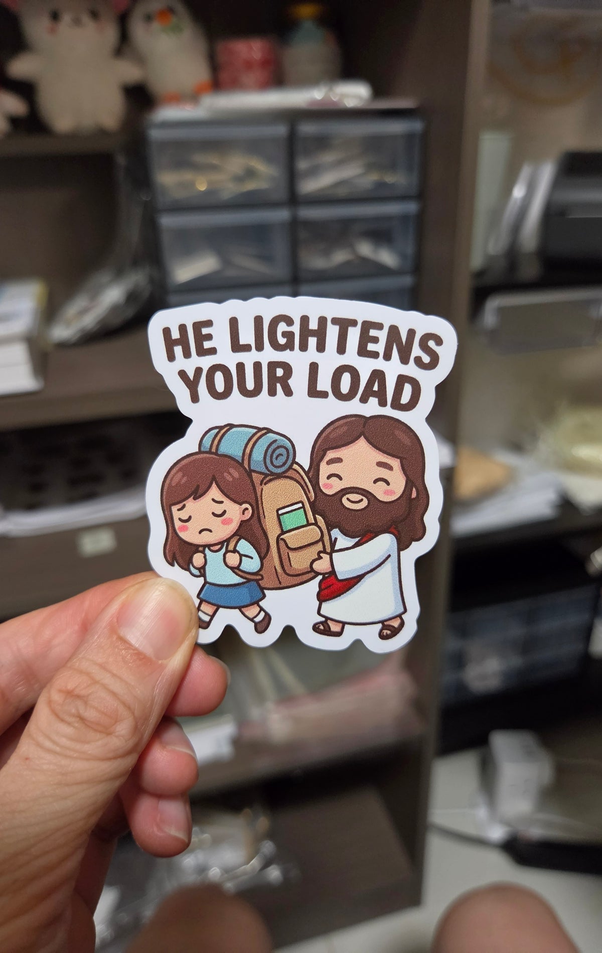 He Lightens Your Load