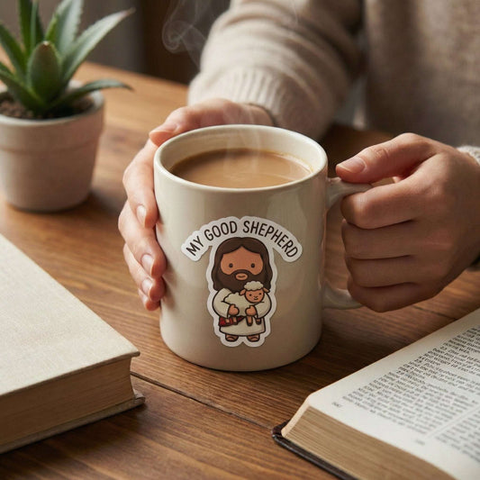 The Daily Walk Jesus Stickers Pack (6pcs) - The Blessed Smiles