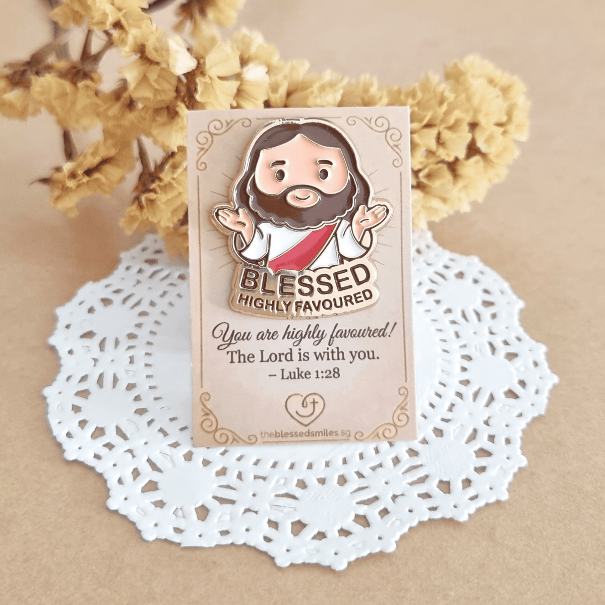 Jesus Enamel Pin