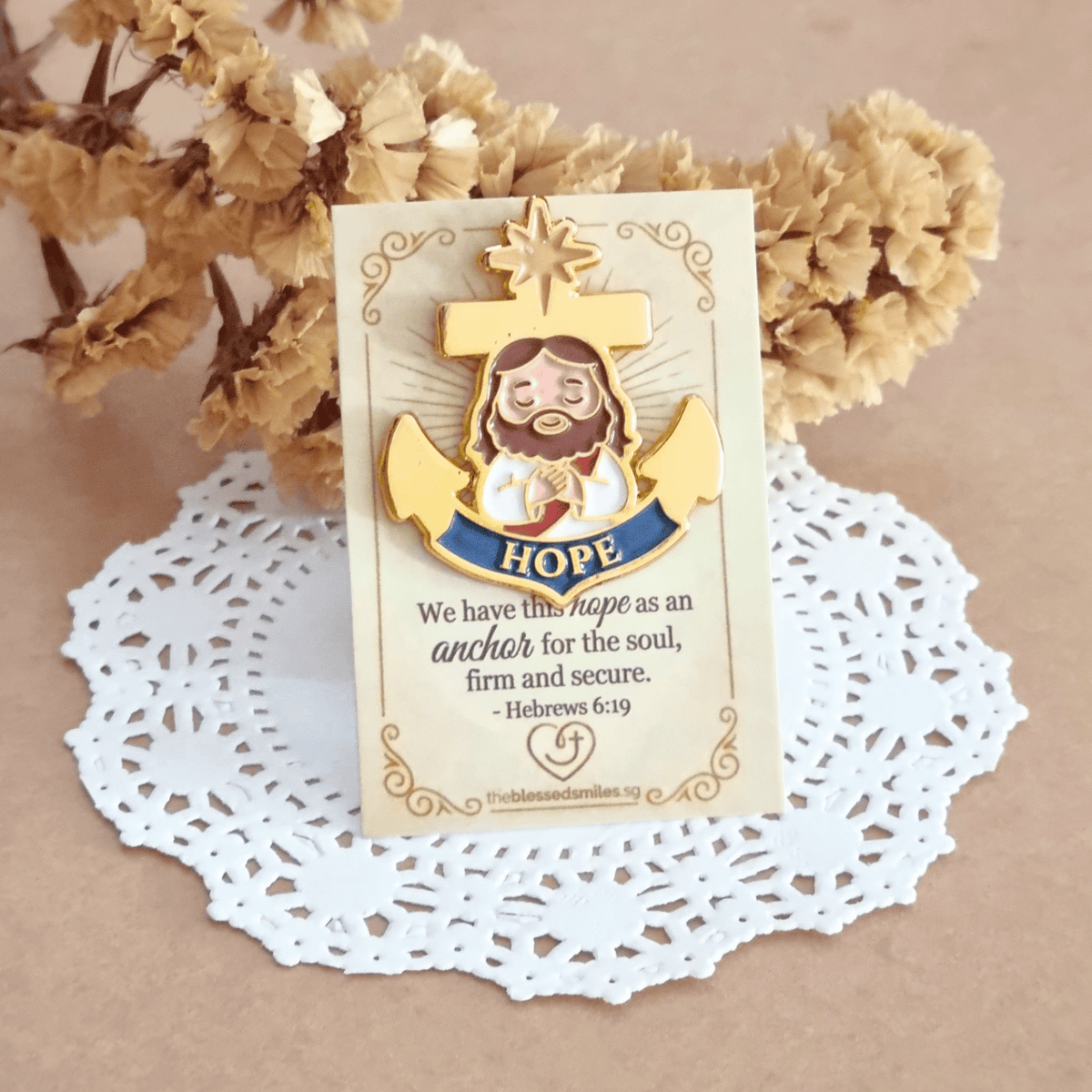 Jesus Enamel Pin