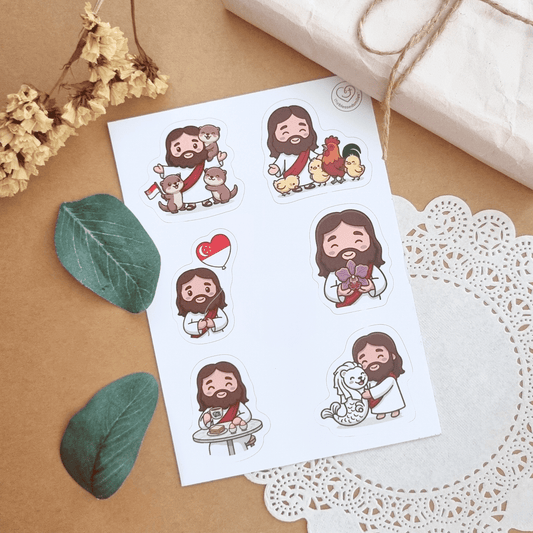 Jesus NDP Stickers Sheet