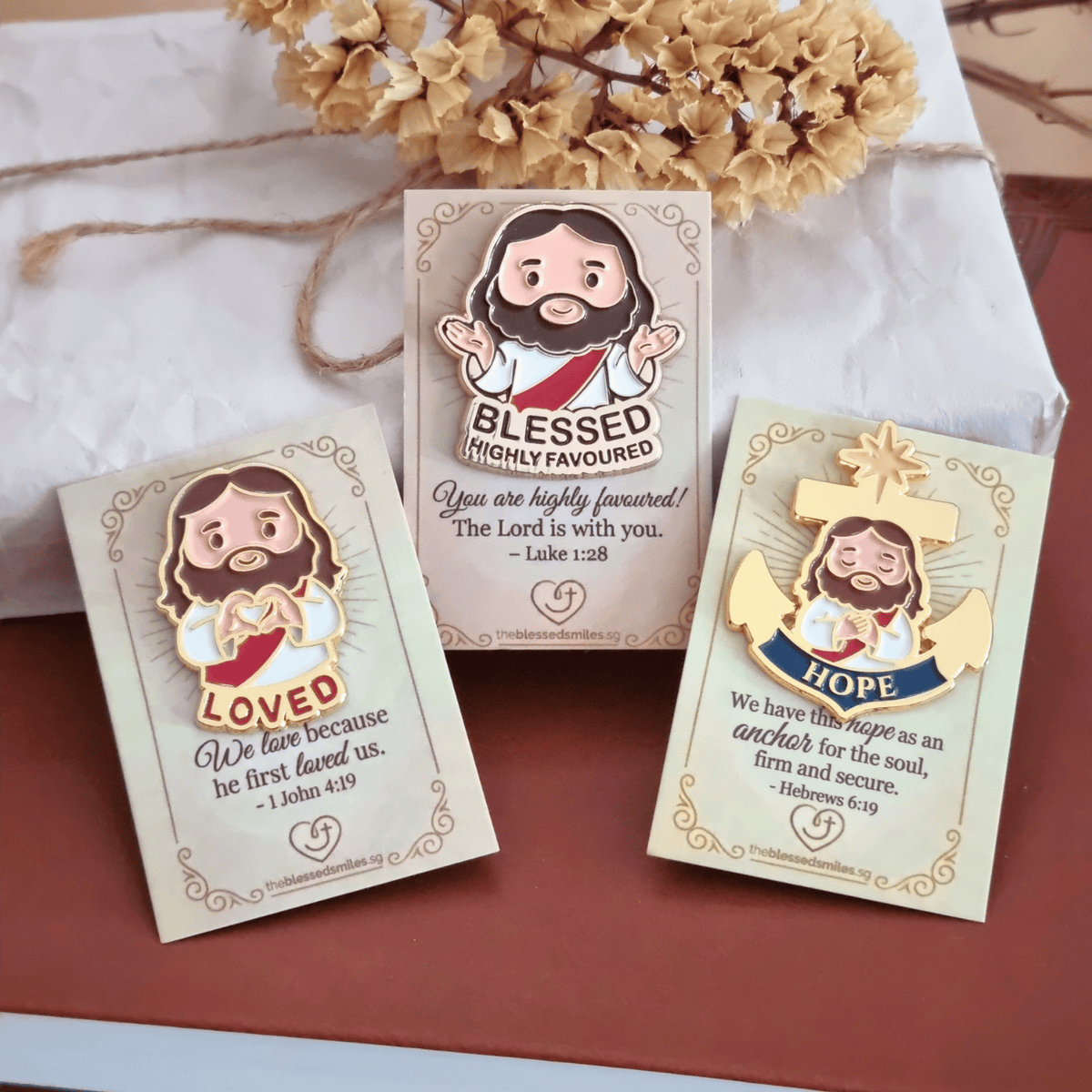 Jesus Enamel Pin