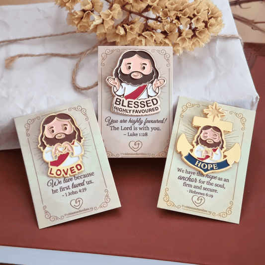 Jesus Enamel Pin