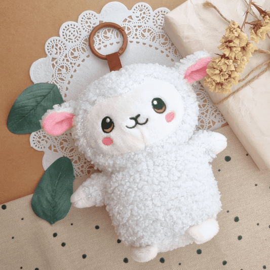 Mini Lamb Plush Bag Charm