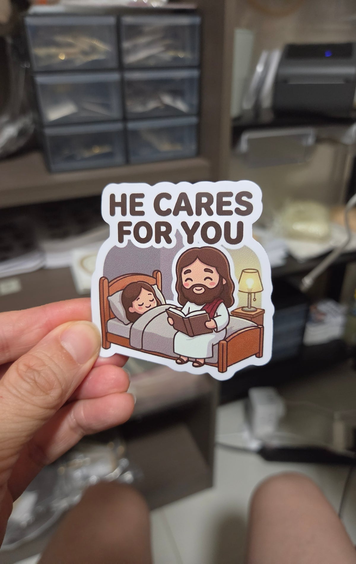 He Cares For You