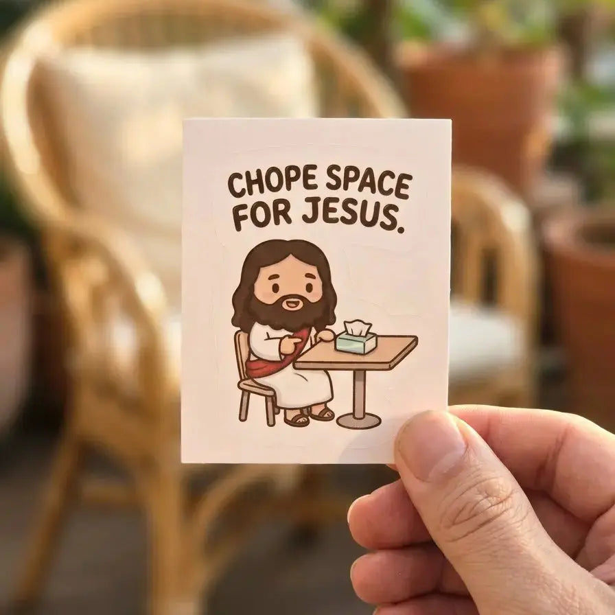 Fun Singlish Jesus (5pcs) The Blessed Smiles