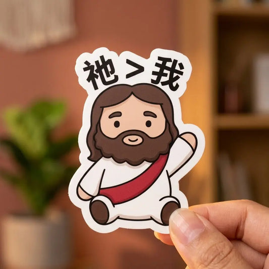Chinese He>I (祂>我） The Blessed Smiles