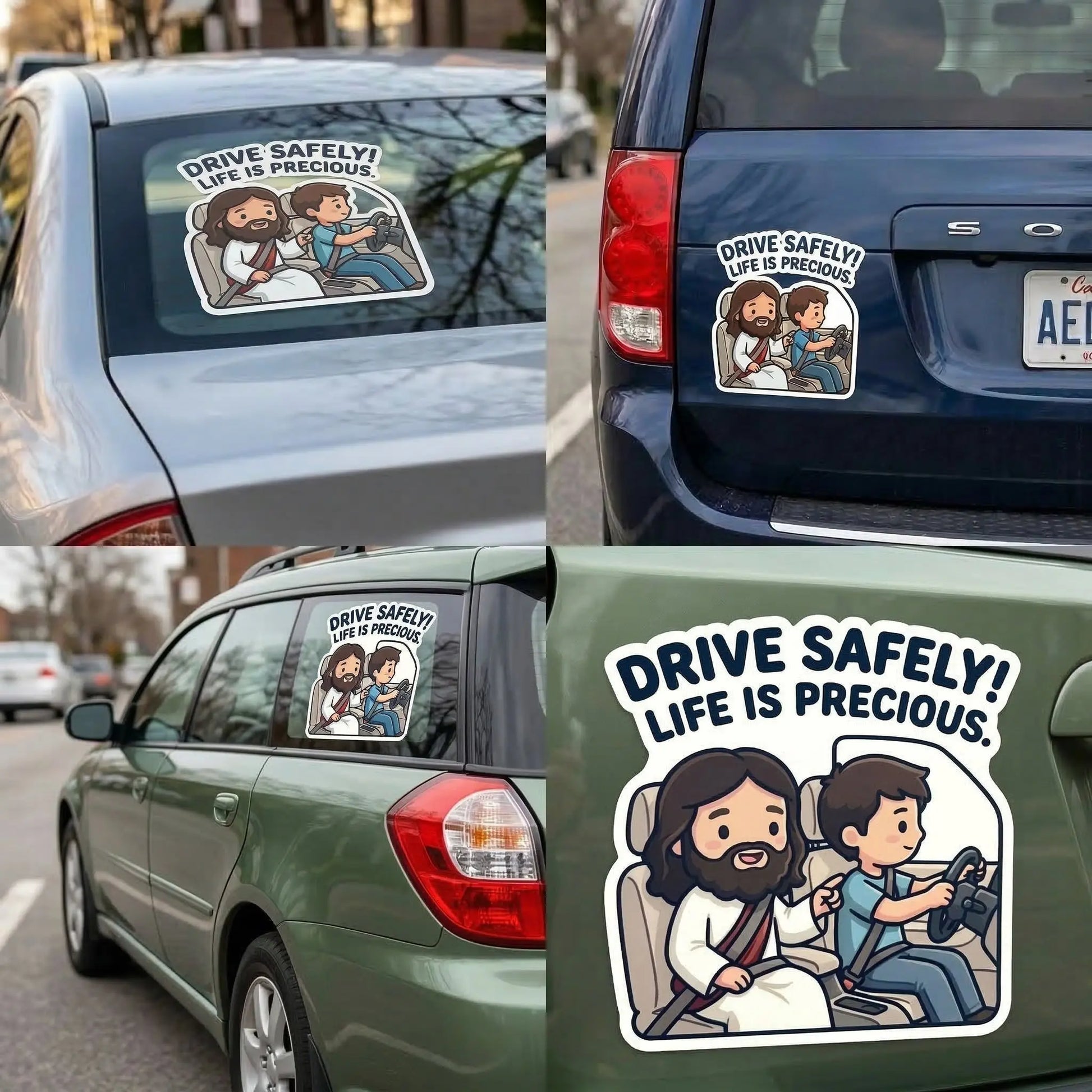 Drive Safely! Life is Precious. The Blessed Smiles