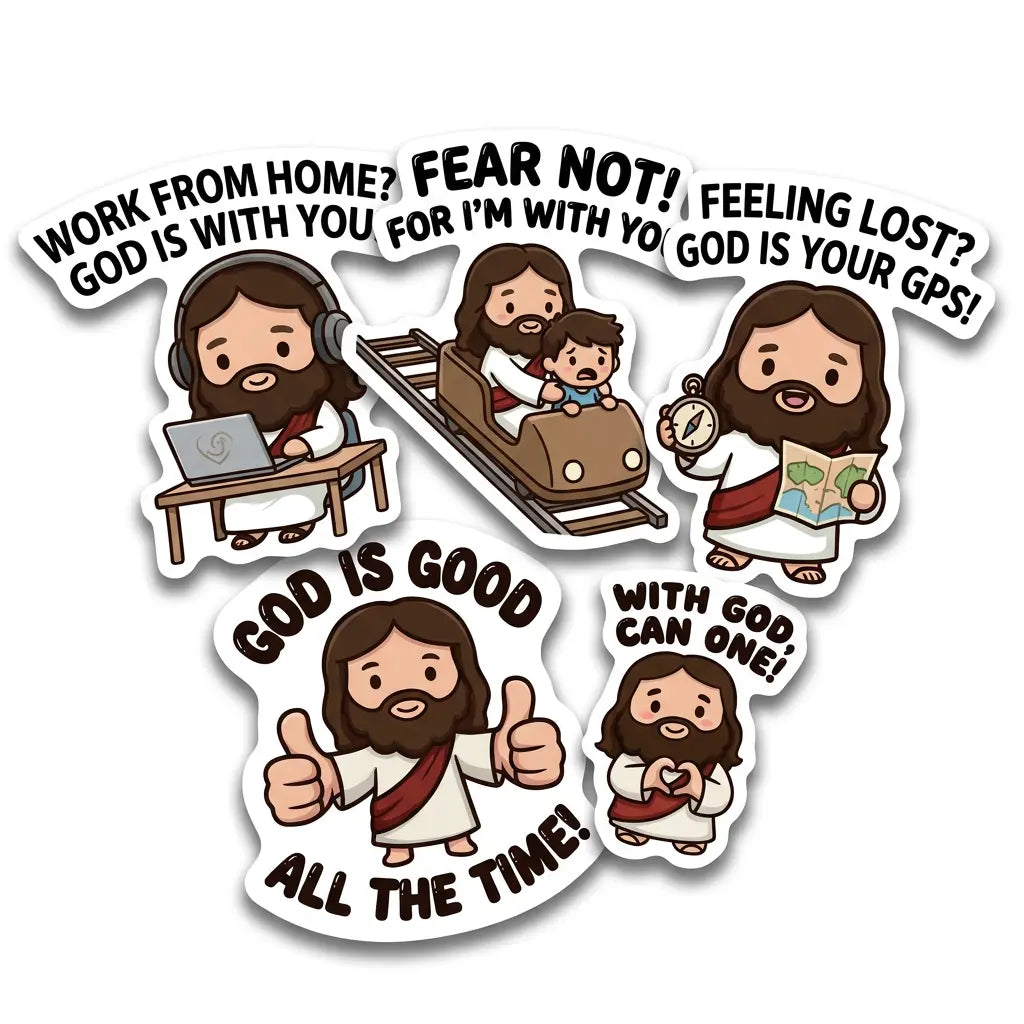 God's Got You Pack (5pcs) The Blessed Smiles