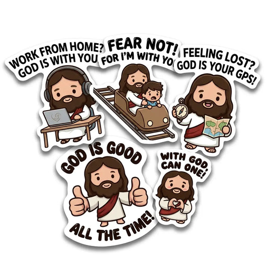 God's Got You Pack (5pcs) The Blessed Smiles