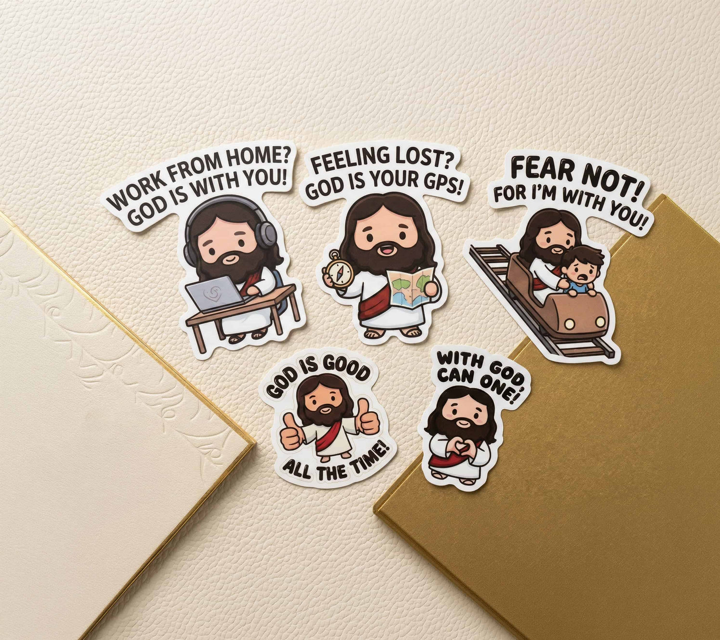 God's Got You Pack (5pcs) The Blessed Smiles