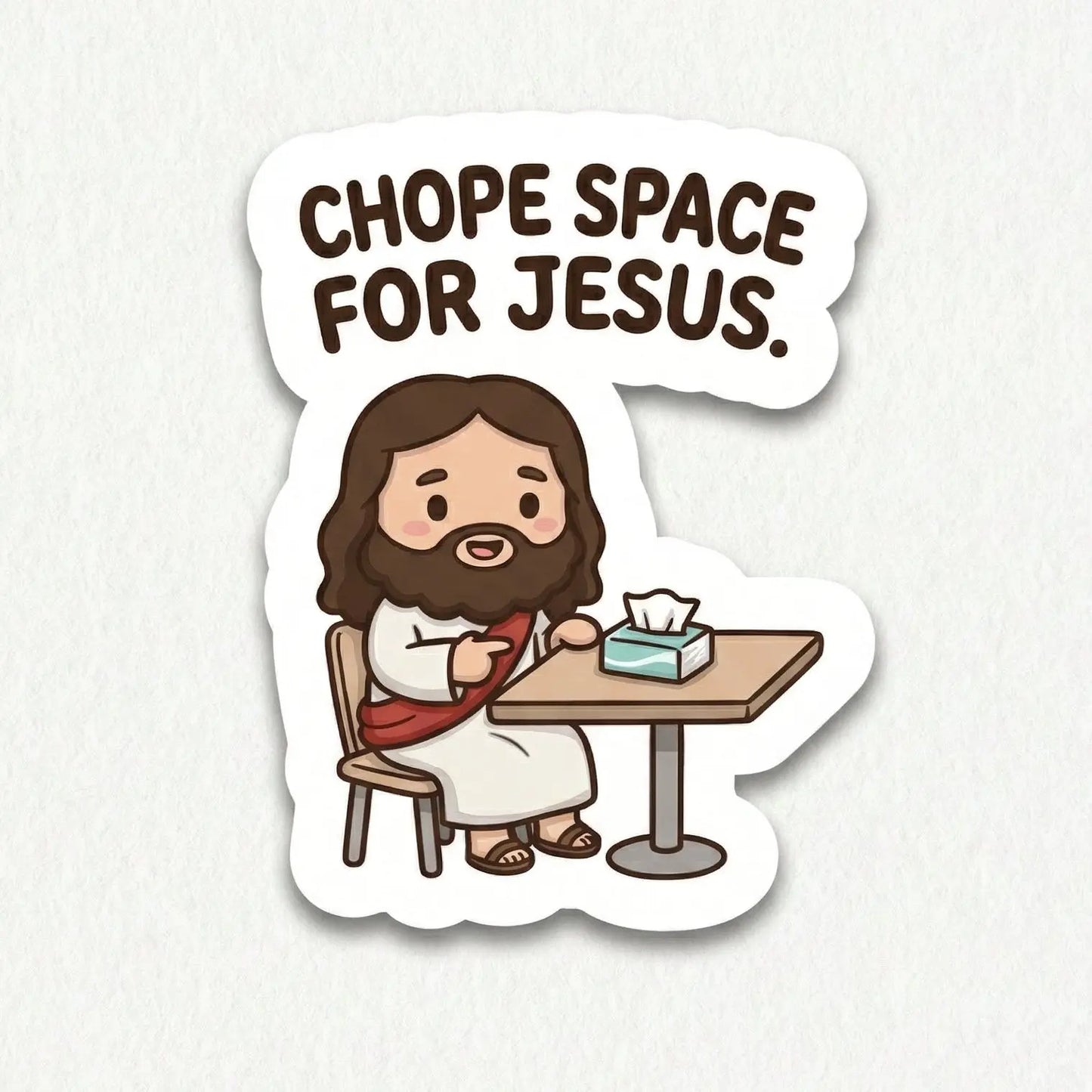 Chope Space for Jesus! The Blessed Smiles