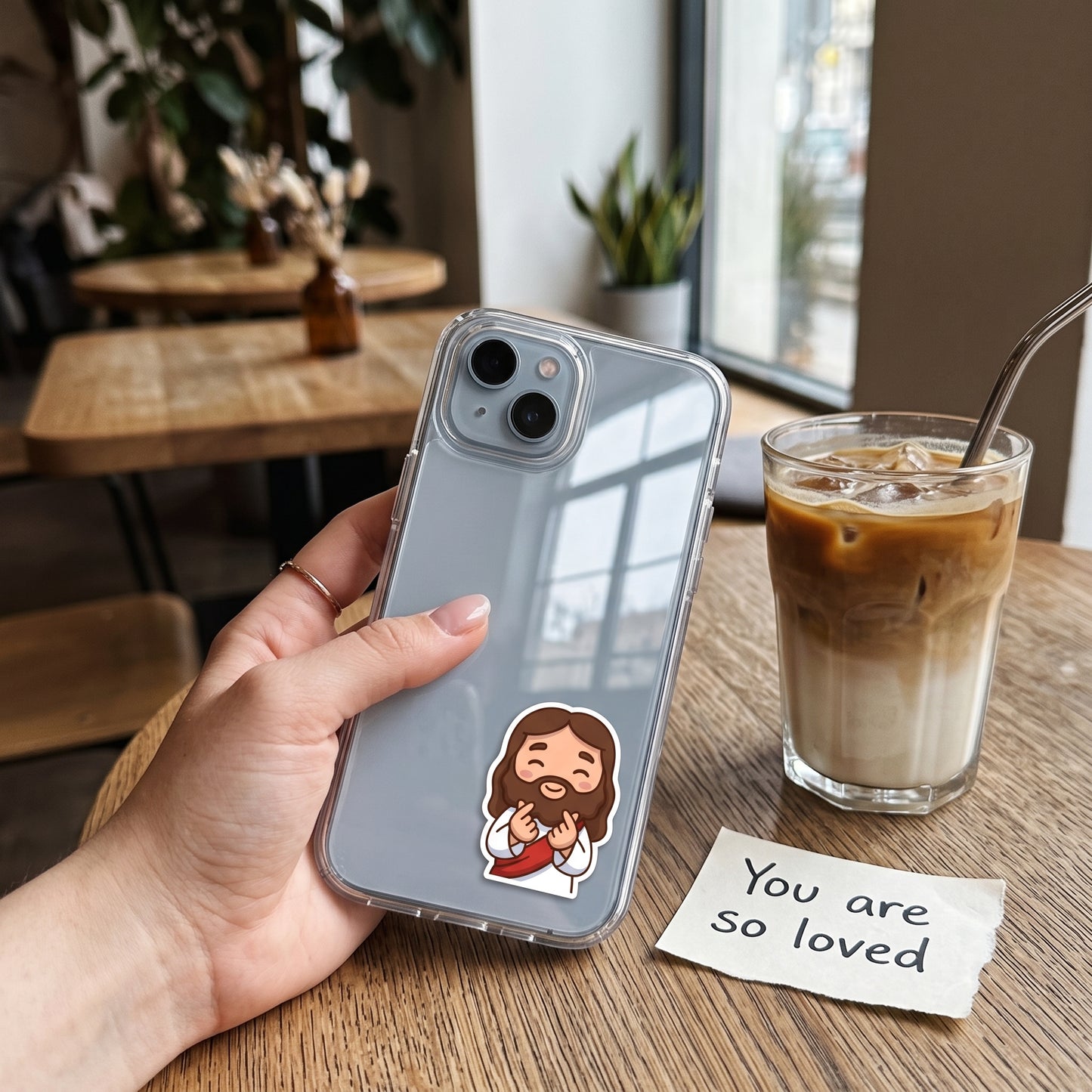 Jesus Emotes Stickers Sheet