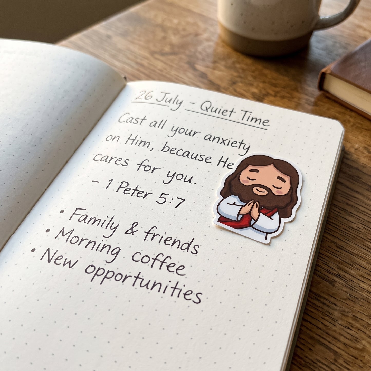 Jesus Emotes Stickers Sheet