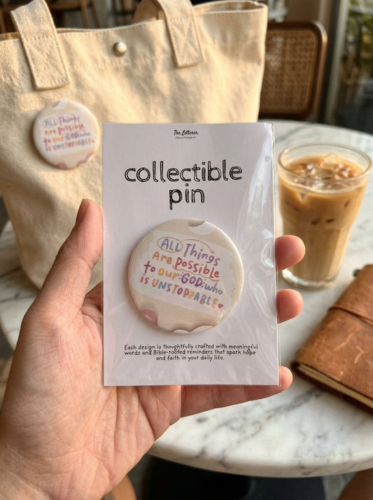 The Premium Pin Collection The Letterer PH