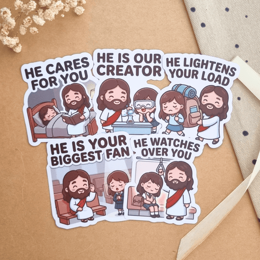Jesus Loves Little Ones Girls Pack (5pcs)