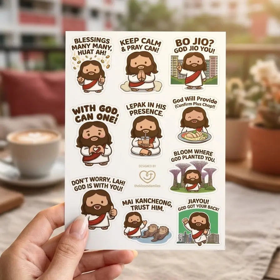 Jesus Singlish Sheet The Blessed Smiles