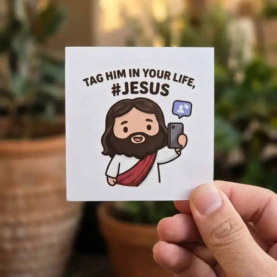 Fun Singlish Jesus (5pcs) The Blessed Smiles