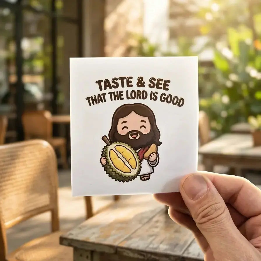 Fun Singlish Jesus (5pcs) The Blessed Smiles