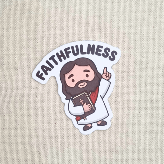 Fruit of Spirit - Faithfulness sticker – The Blessed Smiles