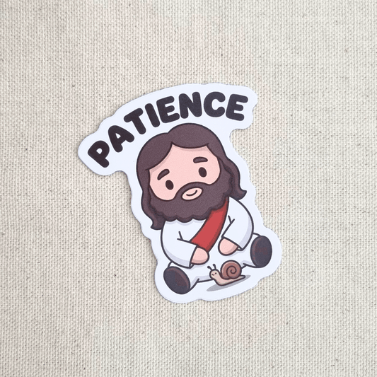 Fruit of Spirit - Patience sticker – The Blessed Smiles