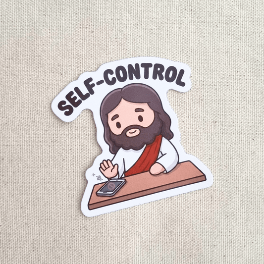 Fruit of Spirit - Self-Control sticker – The Blessed Smiles
