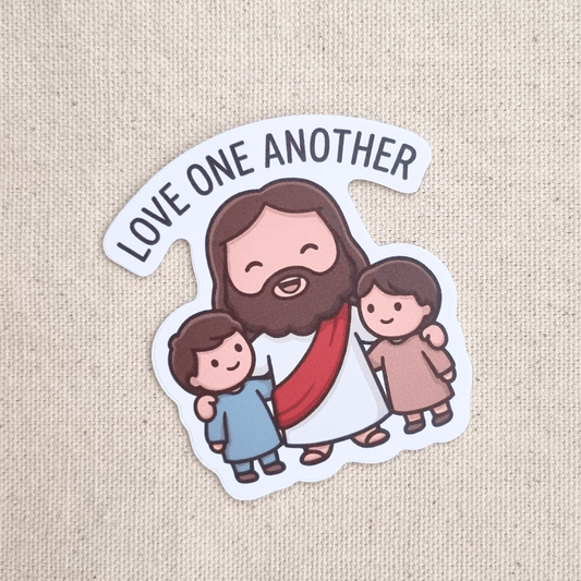 Love One Another sticker – The Blessed Smiles
