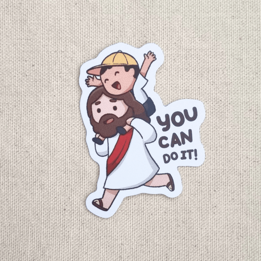 You Can Do It! sticker – The Blessed Smiles
