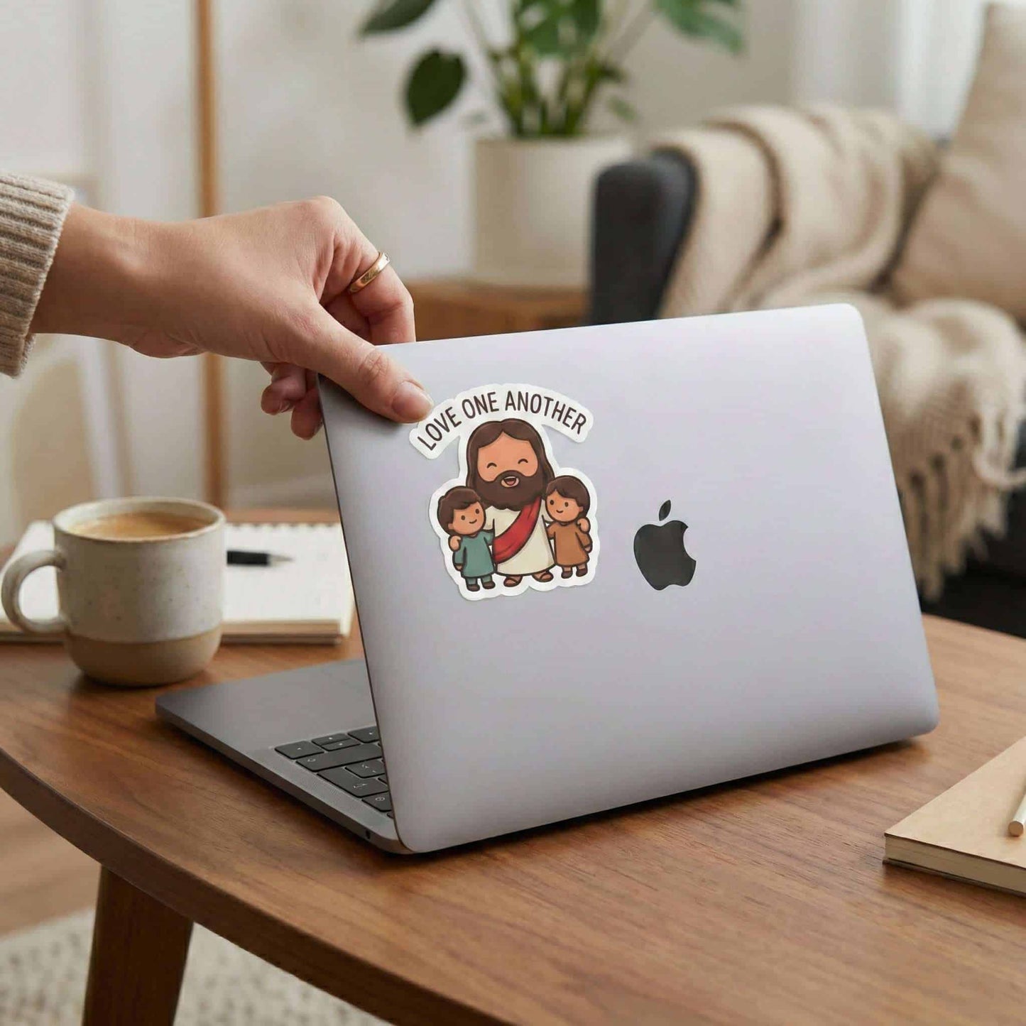 The Daily Walk Jesus Stickers Pack (6pcs) - The Blessed Smiles