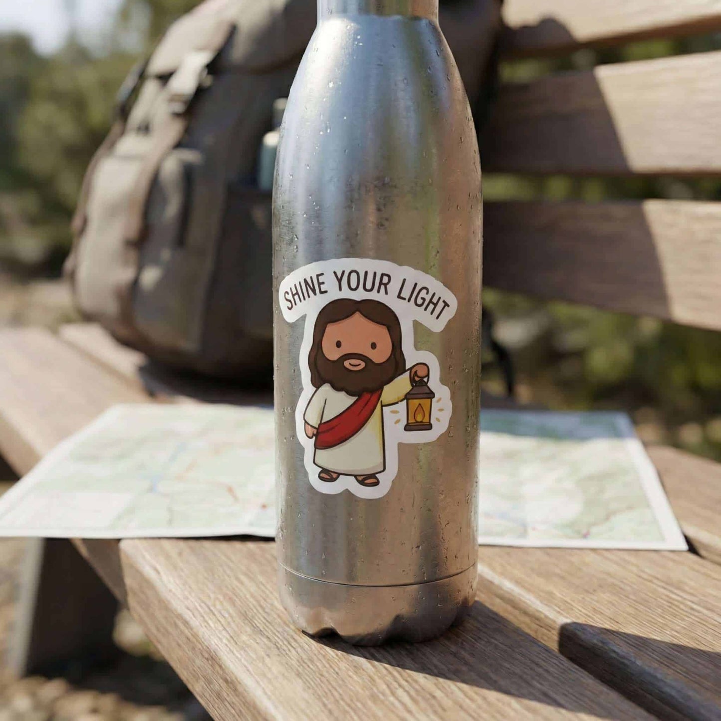 The Daily Walk Jesus Stickers Pack (6pcs) - The Blessed Smiles