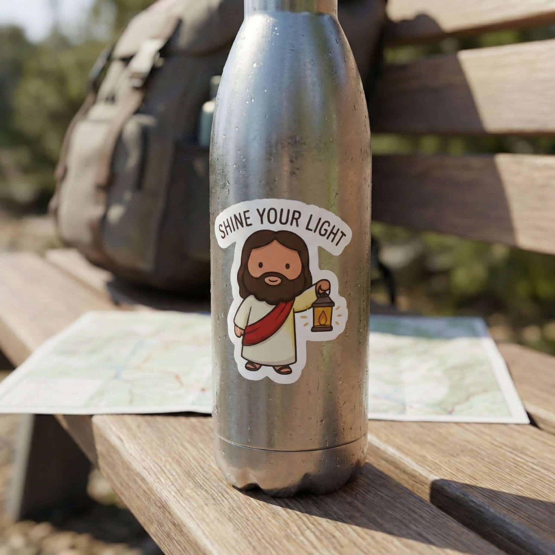 The Daily Walk Jesus Stickers Pack (6pcs) - The Blessed Smiles